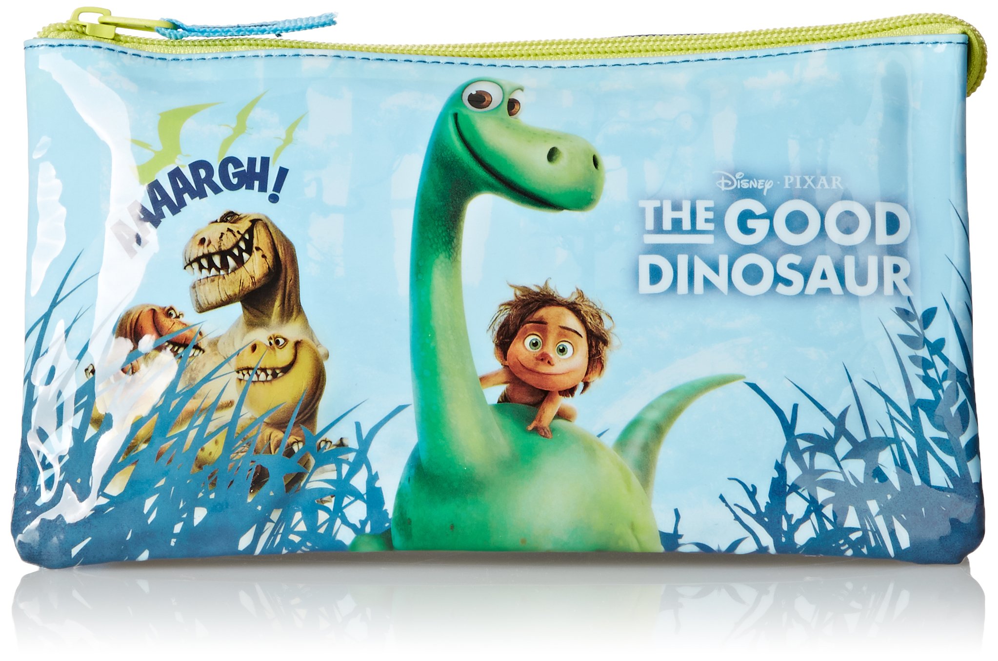 The Good Dinosaur 3 Compartments Beauty Case, 22 cm, 1.32 Liters, Blue