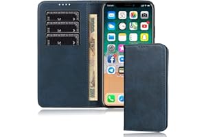 iPhone 12 Mini Wallet Case with Card Holder Slot FROLAN Premium PU Leather Strong Magnetic Flip Folio Kickstand Drop Protecti