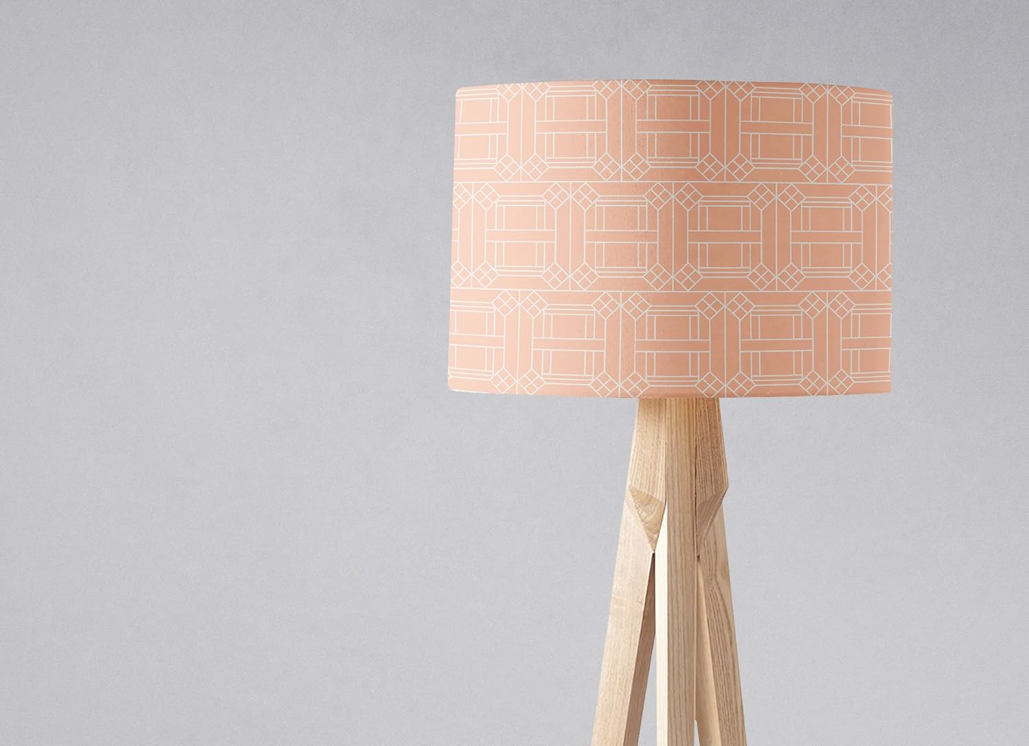 mustard floor lamp shade