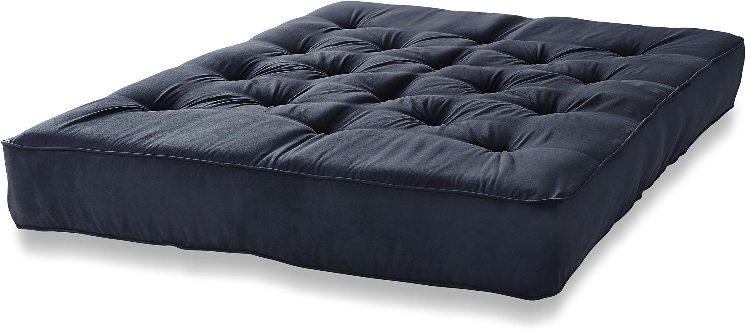 Sofas 2 Go 8" Pocketed Coil Innerspring Futon Mattress Full Midnight Blue