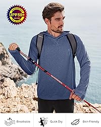 Roadbox UPF 50+ Fishing Shirts for Men Long Sleeve