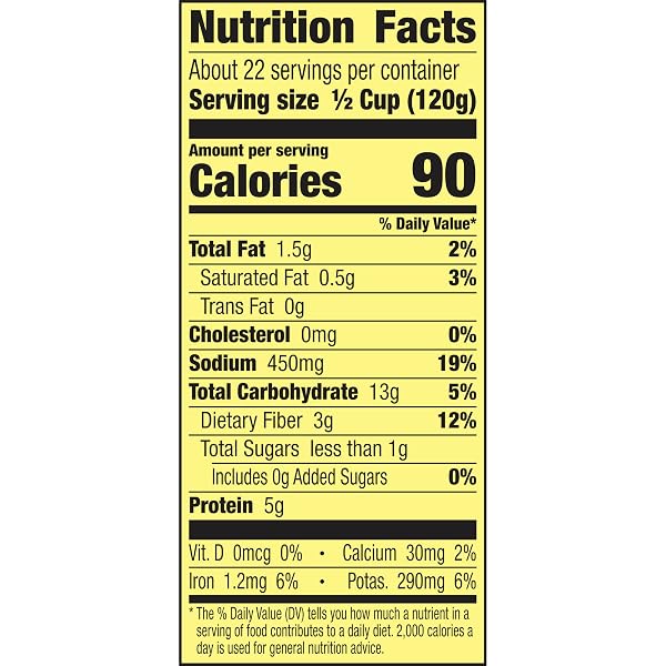 OLD EL PASO TRADITIONAL REFRIED BEANS, 6 CANS, 96 OZ.