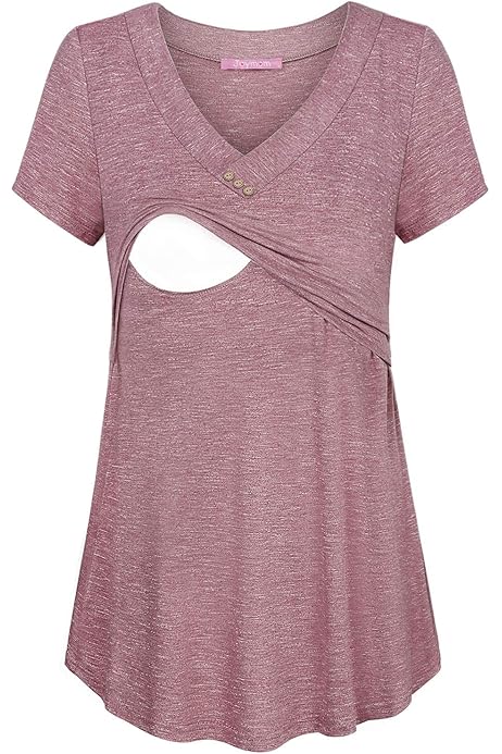 Maternity Dress Bearsland Womens V Neck Nursing Tops Maternity