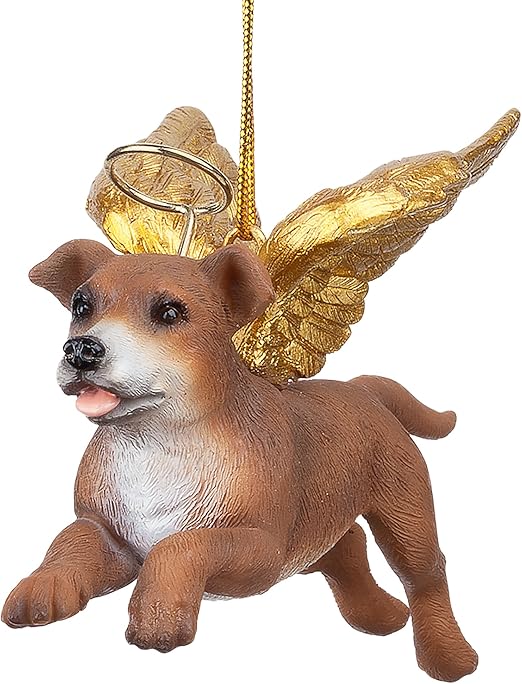 dog angel ornament