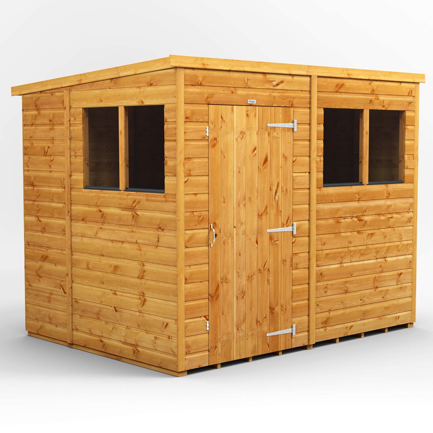 Power Sheds 8x6 Power Pent Wooden Garden Shed Size 8 x 6 Super