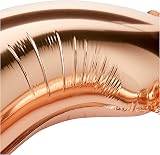 Unique Rose Gold Number 0 Foil Balloon 86cm - 1 Piece view 3