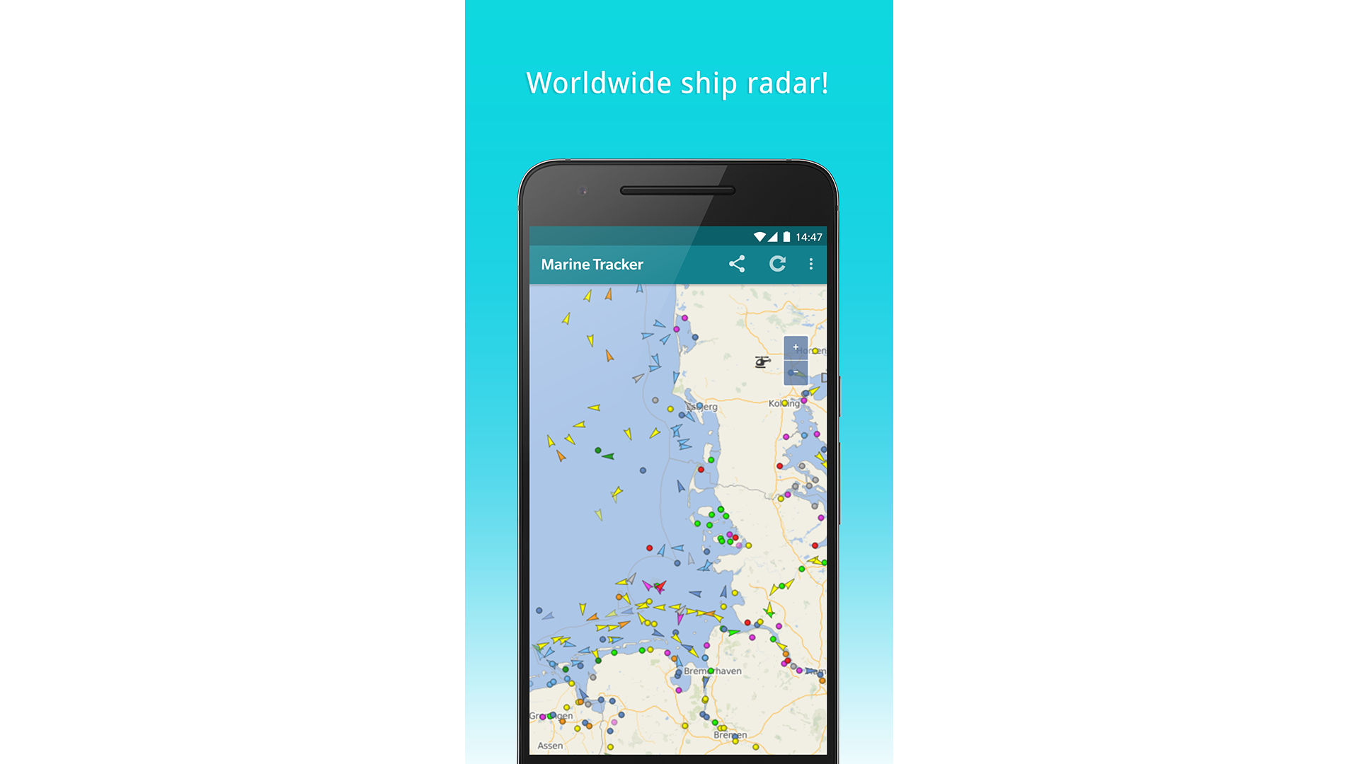 Marine Tracker Maritime traffic Ship radarAmazon.co.ukAppstore