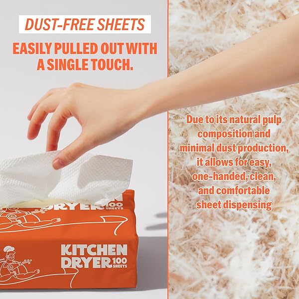 BLONDY KITCHEN PAPER TOWELS 6 PACK DISPOSABLE NAPKINS WHITE TISSUE PAPER SHEETS KITCHEN TOWELS BULK | 3 PLY TOILET HAND TOWELS FOR BATHROOM | NAPKINS EVERYDAY BULK PAPER TOWELS 100 SHEETS