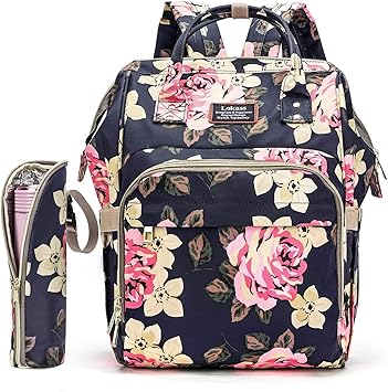 floral diaper bag backpack