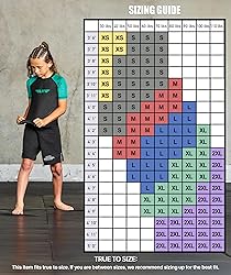Elite Sports Kids Jiu Jitsu BJJ Rash Guard, Short
