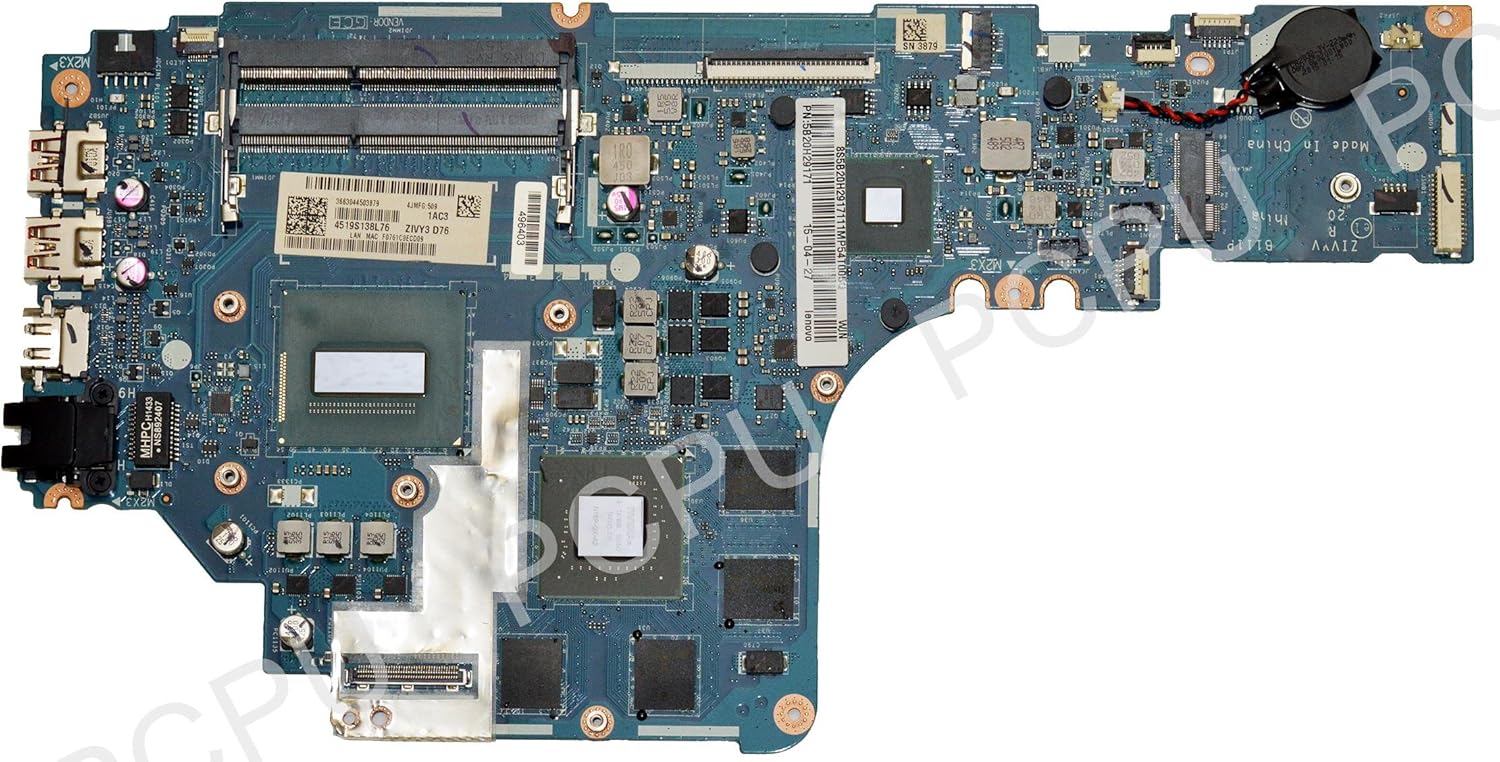 5B20H29171 Lenovo Y70-70 Laptop Motherboard 4GB w/Intel i7-4720HQ 2.6GHz CPU