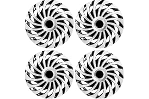 Hubcaps for Iron Rim, 15 inch Wheel Cover Hubcap Rims Set of 4 Cyclone Wheel Hub Cover,Compatible/Replacement Plastic Automot