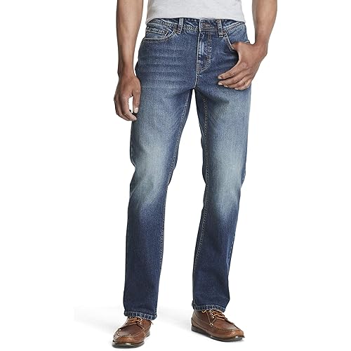 Izod Men's Comfort Stretch Denim Jeans