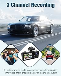 Dash Cam Front and Rear, 4K/2.5K Full UHD Dash Cam