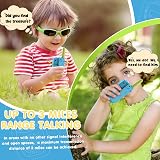 Kearui Kids Walkie Talkies 3-12Y Boys 8 Ch VOX Flashlight 3 Mile Range Outdoor view 5