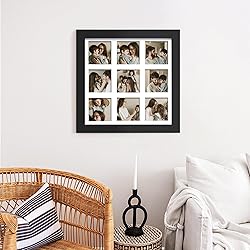 DUENPY 14x14 Picture Frame, 4x4 Collage Picture