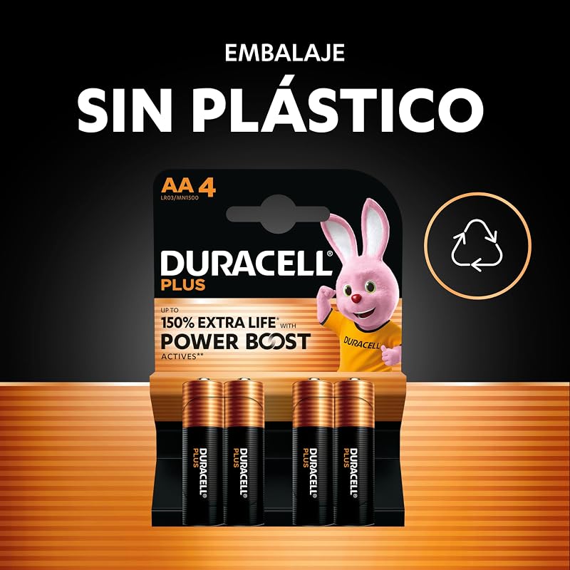 Plus AA Pilas Alcalinas (Paquete de 30) 1.5V, LR06