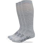 Wrangler Men's Western Boot Socks (Three Pairs)