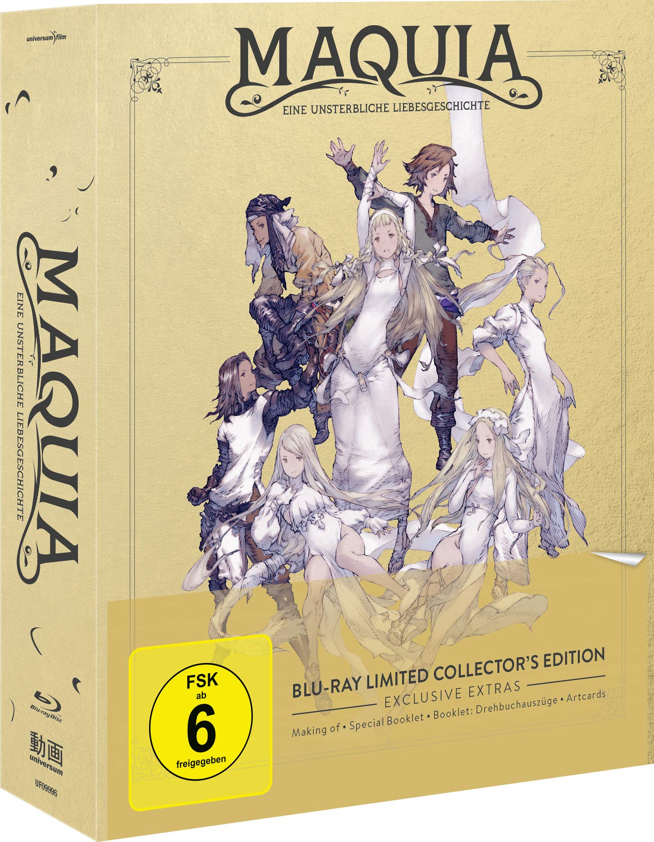 Amazon Com Maquia Eine Unsterbliche Liebesgeschichte Bd Limited Collector S Edition 4061229099967 Books