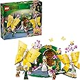 LEGO Wicked Glinda's Wedding Day Building Toy - Pretend Playset with 2 Minidolls, 2 Animal Toy Figures, & 2 Poseable Butterfl