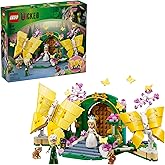 LEGO Wicked Glinda's Wedding Day Building Toy - Pretend Playset with 2 Minidolls, 2 Animal Toy Figures, & 2 Poseable Butterfl