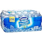 Pure Life 571863 Nestle Pure Life Water 16.9 Oz. 24/Carton (110109)
