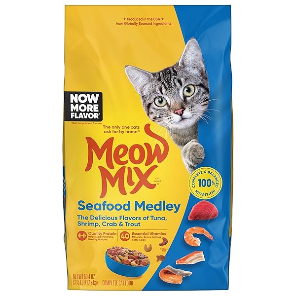 SEAFOOD MEDLEY DRY CAT FOOD
