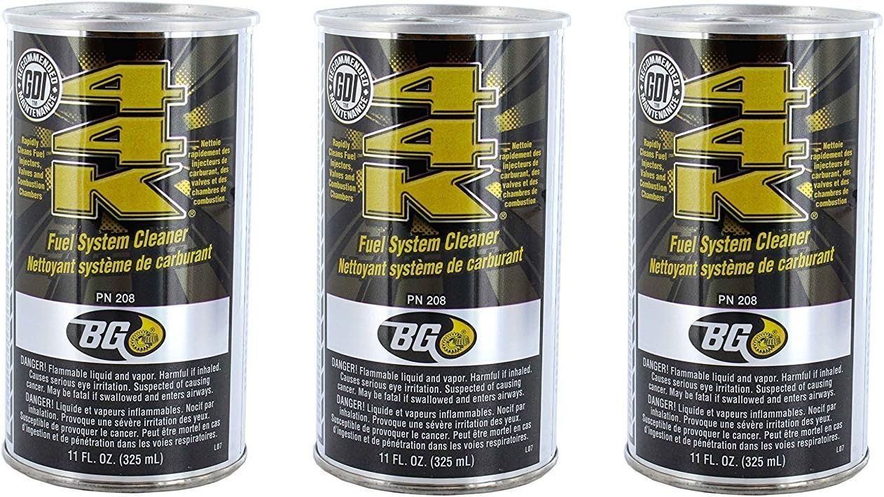 BG Products 44K Fuel System Cleaner 3 Pack Amazon.co.uk Car & Motorbike