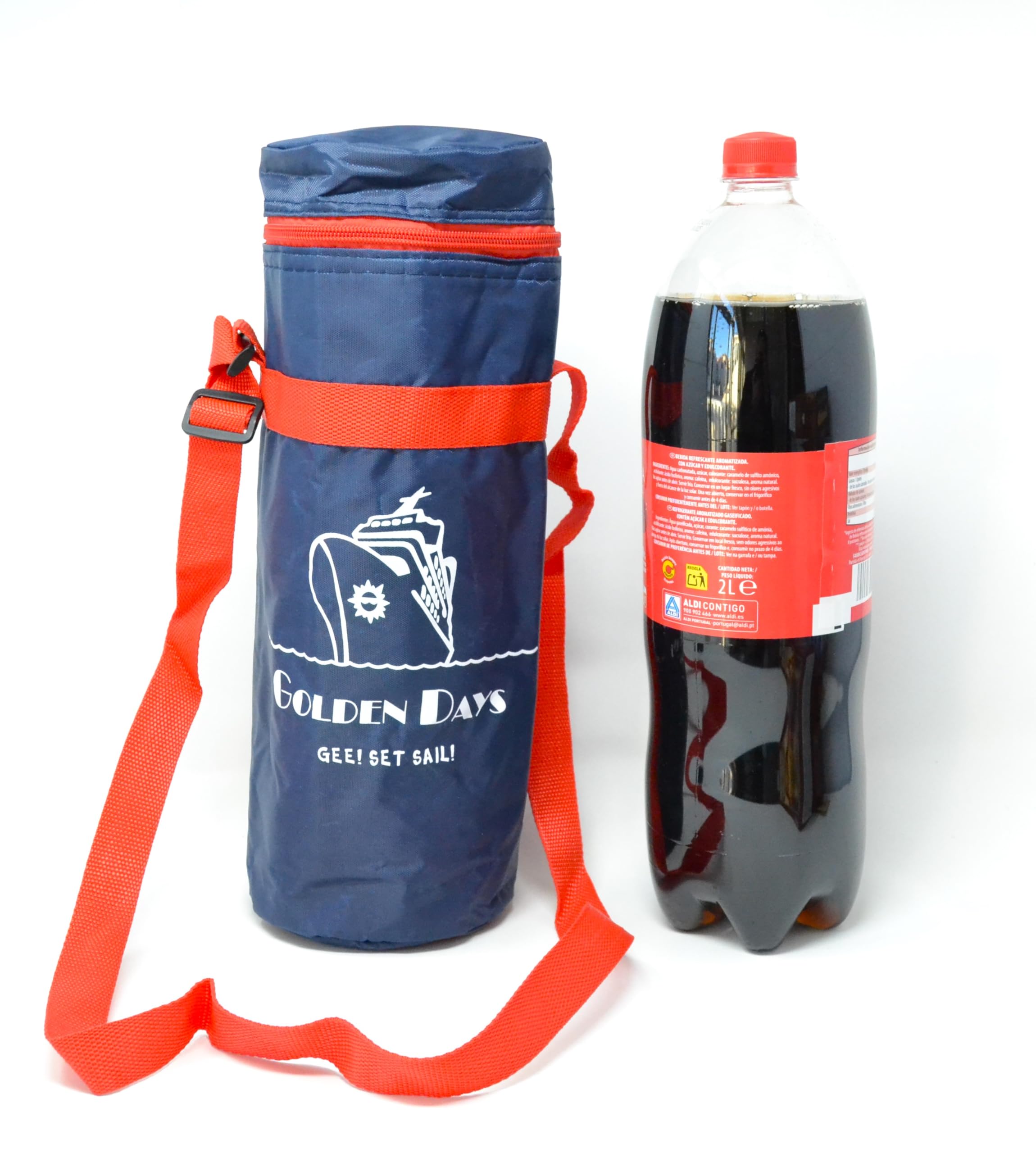 Blue 2LTR 2 Litre Bottles XXL Portable Flexible Cooler for Beach Camping Thermal Bag Camping Cooler Camouflage Military 3L 4L