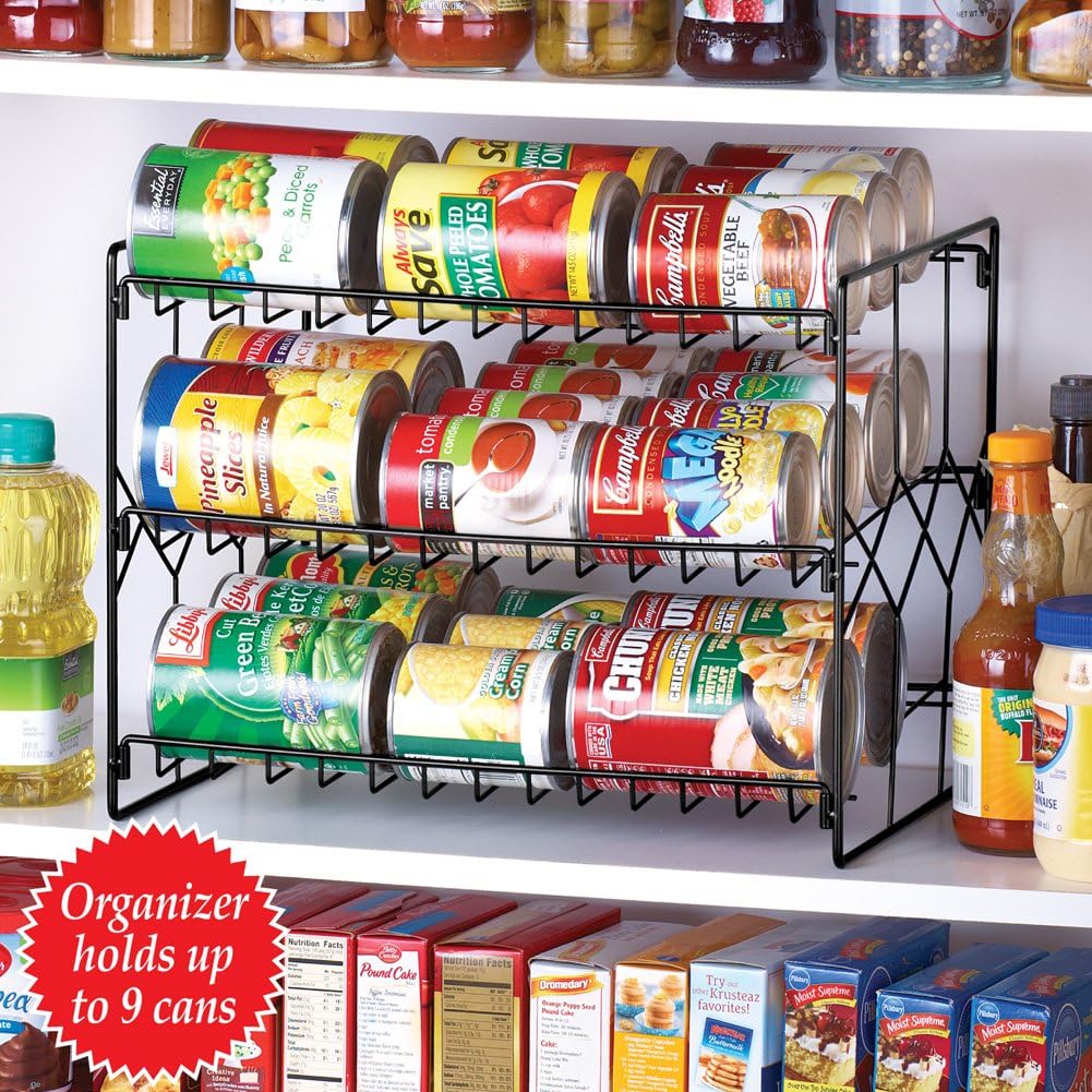 Amazon Com Can Storage Organizer Rack 3 Tier Storage And Space