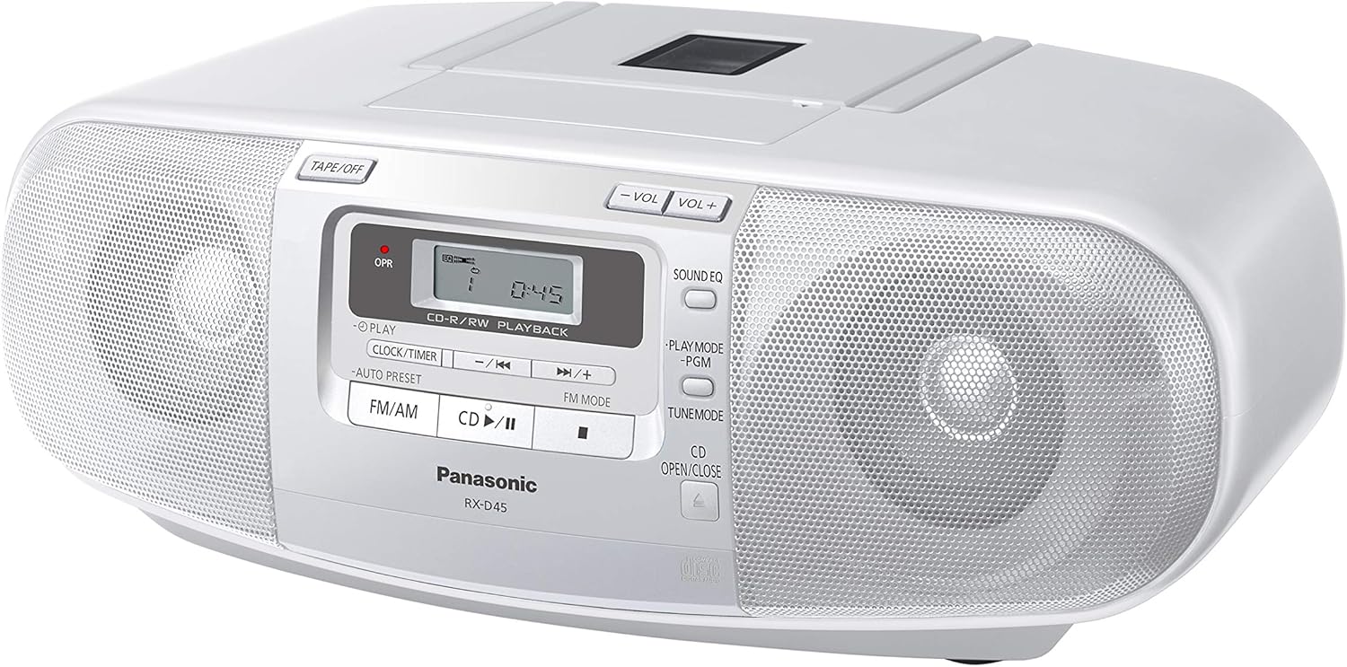 Cd Cassette Player Stereo System
