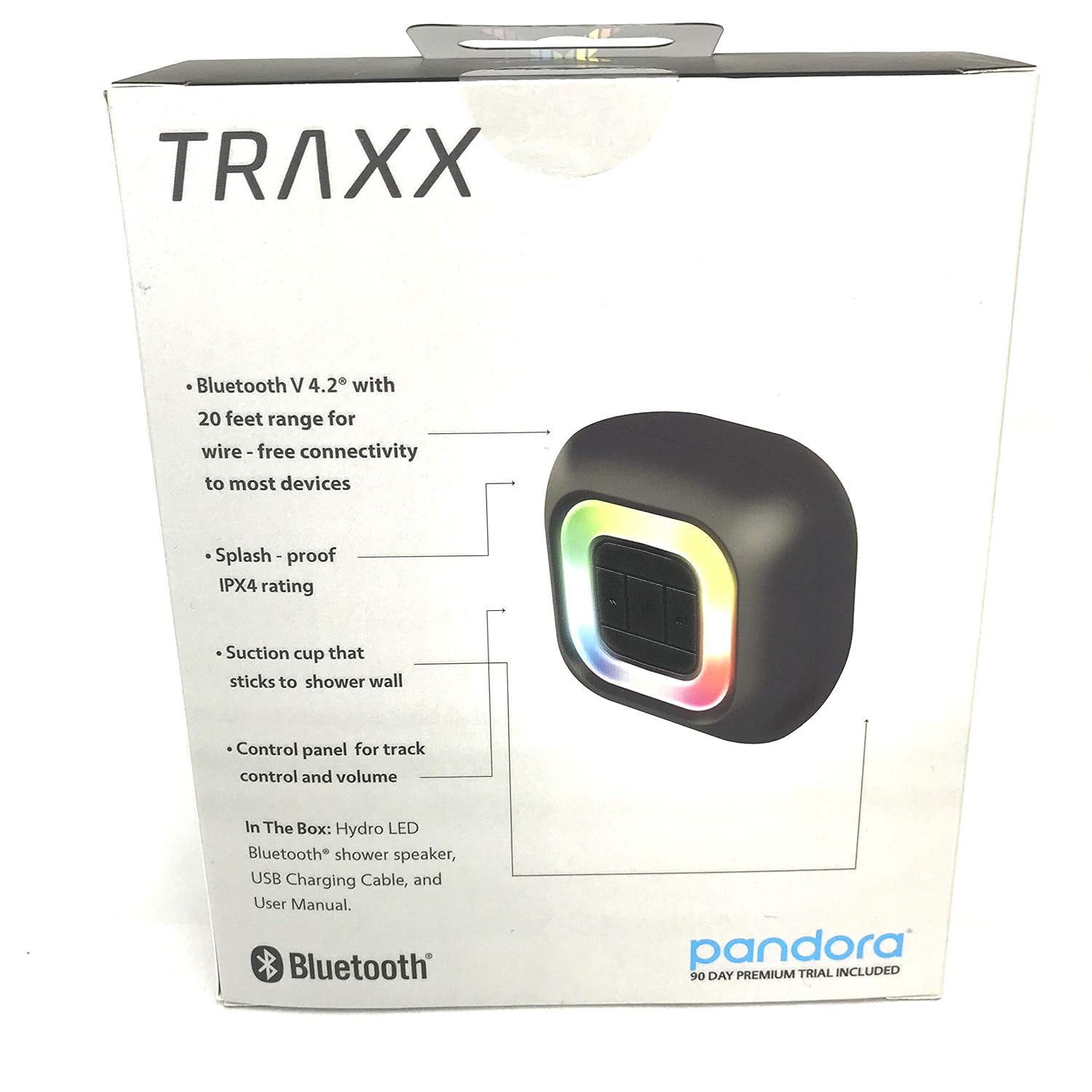 traxx bluetooth shower speaker