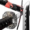 entez Katana Sword 1095 High Carbon Steel - Sharp Blade, Premium Quality for Outdoor Use and Collectin