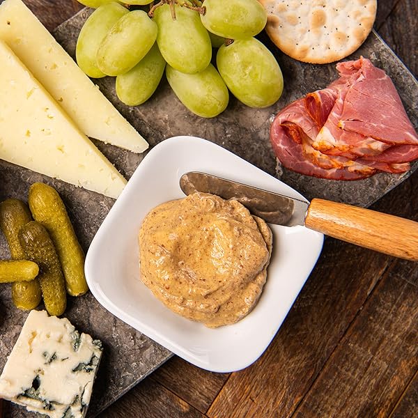 FRENCH’S STONE GROUND DIJON MUSTARD, 32 OZ – ONE 32 OUNCE CONTAINER DIJON MUSTARD MADE WITH REAL CHARDONNAY, PERFECT FOR DELI SANDWICHES, VINAIGRETTES, SAUCES AND MORE