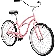 sixthreezero Urban Lady Beach Cruiser Bike, Women's 3 Speed Hybrid Bicycle