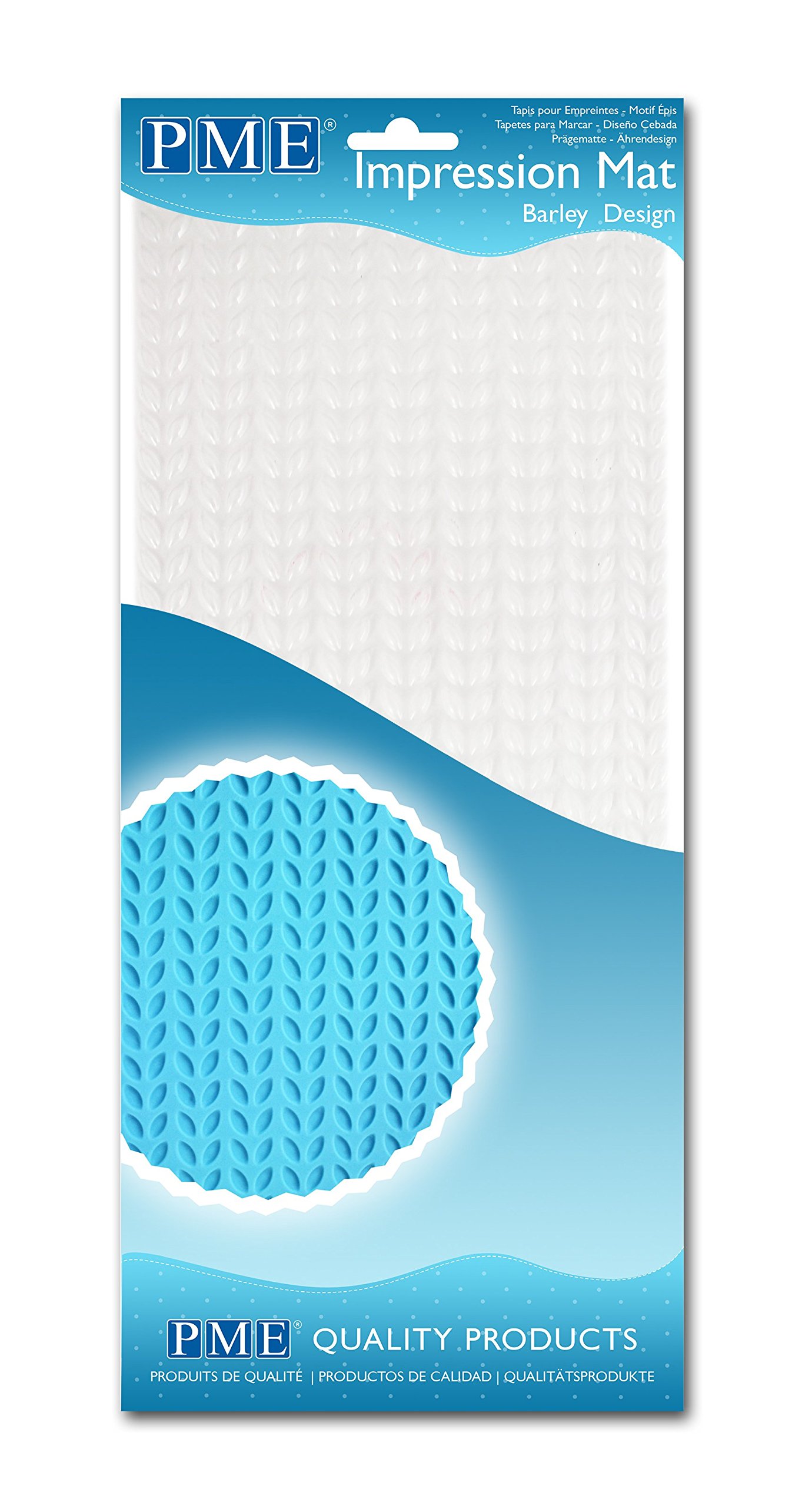 PME Barley Design Impression Mat