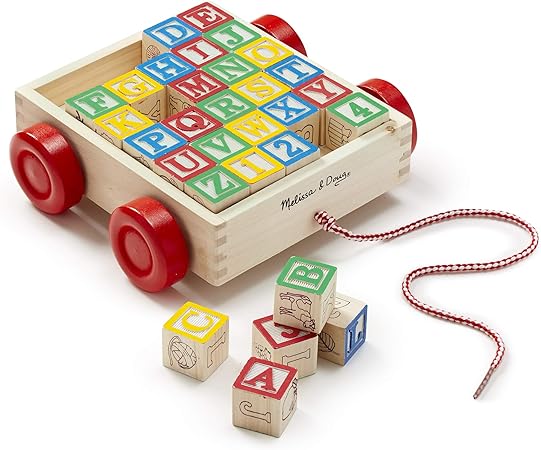 Melissa \u0026 Doug Classic ABC Wooden Block 
