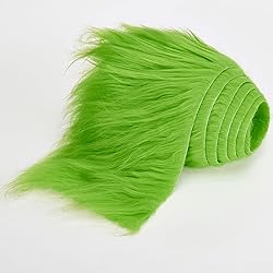Shaggy Plush Faux Fur Fabric Precut Strips Fluffy