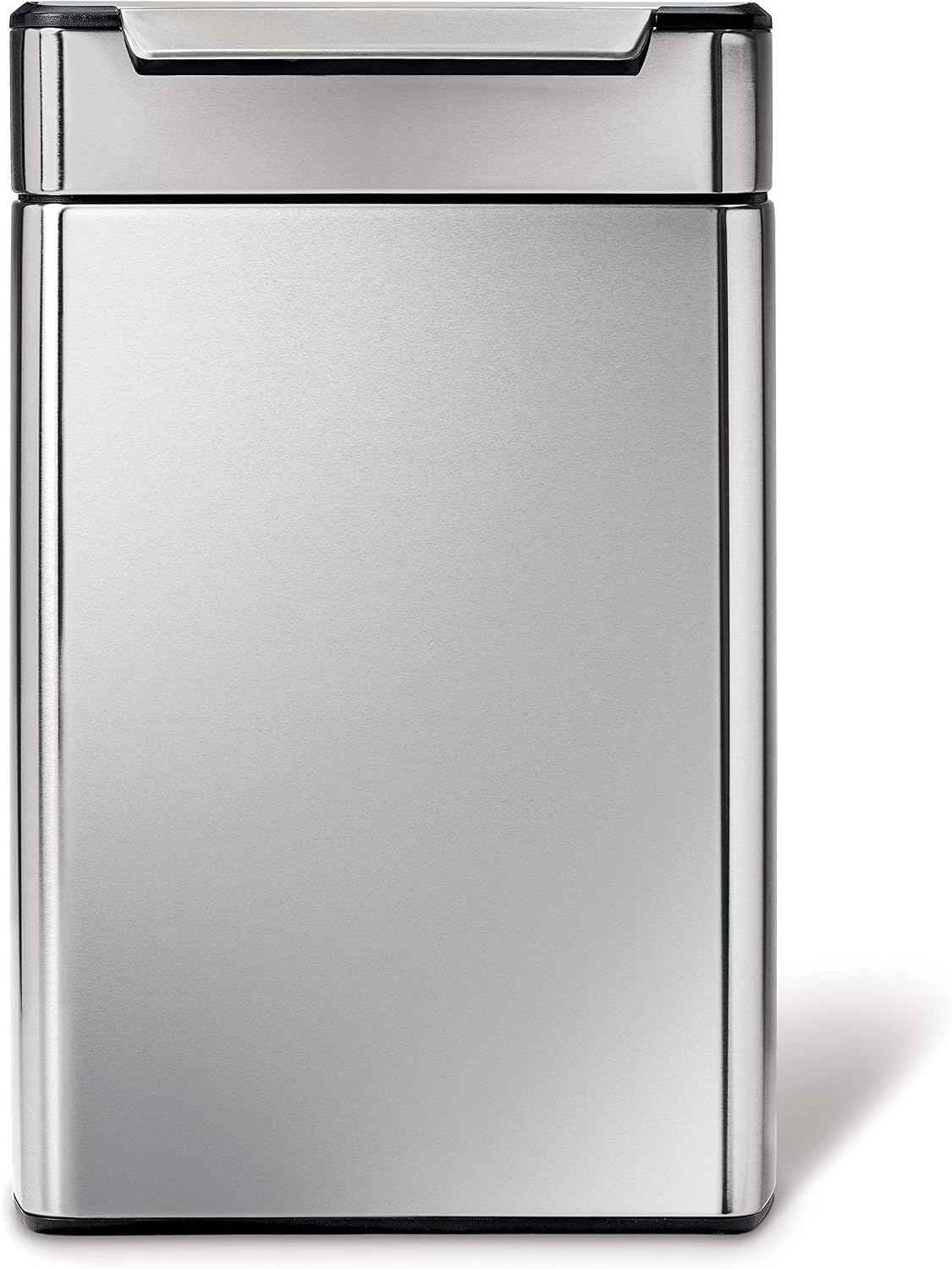 simplehuman CW2018 48L (24/24) Rectangular Touch-Bar Recycling Kitchen Bin, Easy Open Touch-Bar, Stay-Open Lid, Inner Buckets - Image 3