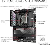 ASUS ROG Crosshair X670E Hero Motherboard WiFi 6E AM5 Ryzen 7000 PCIe 5.0 DDR5 view 2