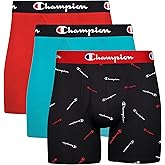 Champion Men's Everyday Active Lightweight Stretch Variety Boxer Briefs - 3 Pack