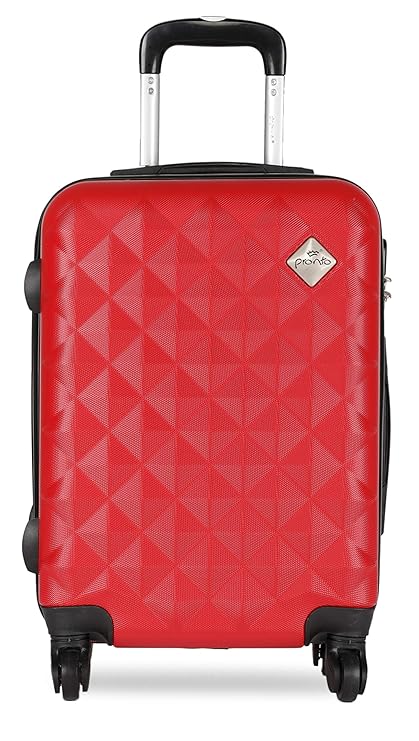 PRONTO Naples ABS 65 cms Red Hardsided Check-in Luggage (7808 - RD)