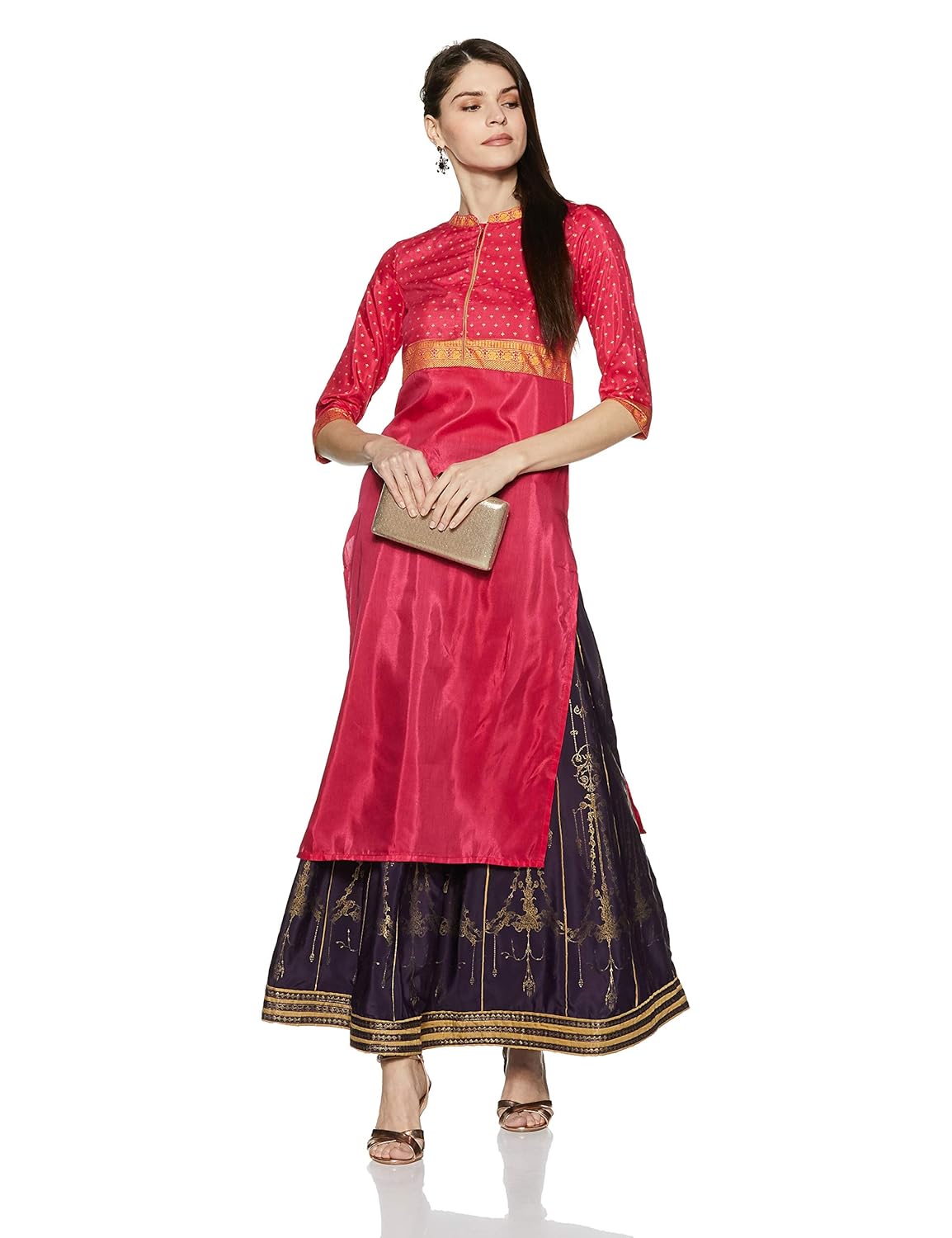 aurelia women's straight kurta