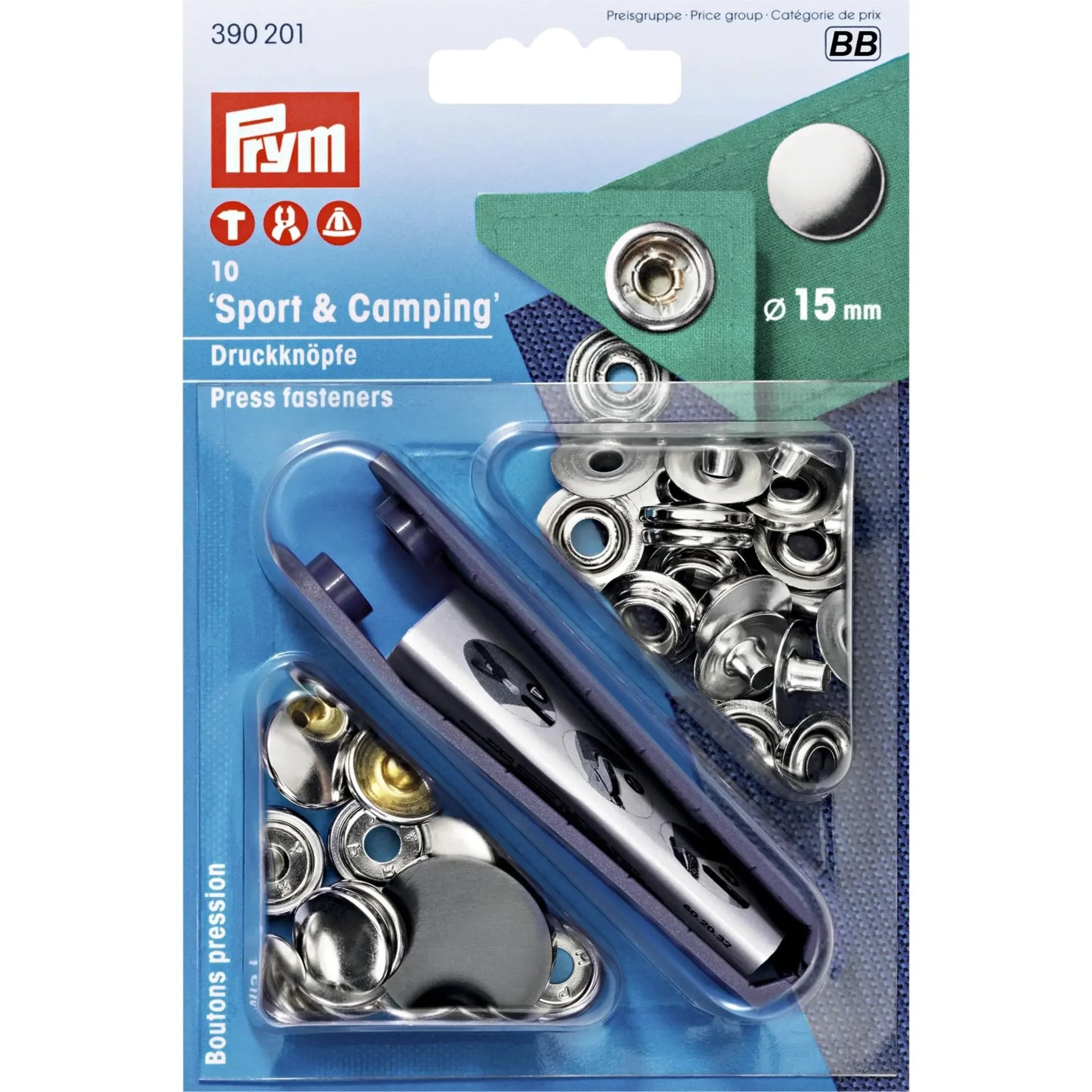 Prym Press studs 10 pieces