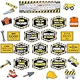 PerKoop 76 Pcs Construction Bulletin Board Set Under Construction Classroom Decor Tools for Success Bulletin Board Set with Const Tools Positive Saying Accent for School Teacher Wall Decor