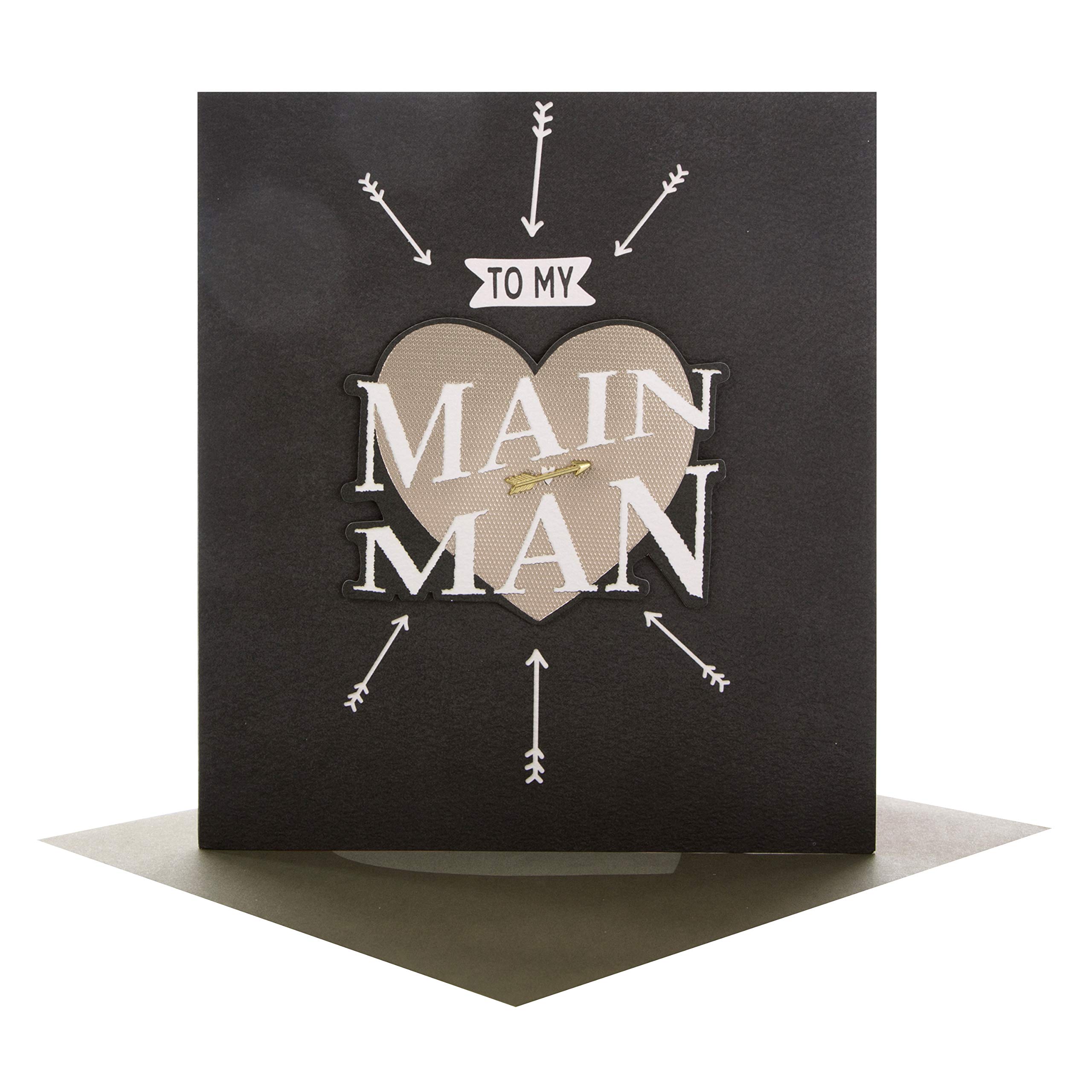Hallmark Valentine's Day Card 'Main Man' - Medium