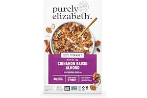 PURELY ELIZABETH. Purely Elizabeth Cereal Cinn Raisin Alm 11 OZ