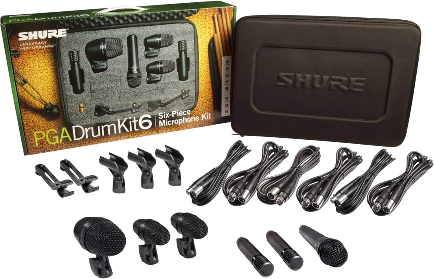 Shure PG ALTA 6-Piece Drum Microphone Kit (PGADRUMKIT6), black - Image 3