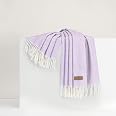 Lands Downunder All-Season, Luxury Olive Herringbone Throw