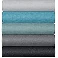 10pcs Book Cloth,14”x10”,Fabric Surface and Paper Backed for Book Binding Fabric,5 Colors Bookbinding Cloth for DIY Book Cove